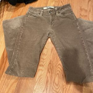 lowrise corduroy flared pants